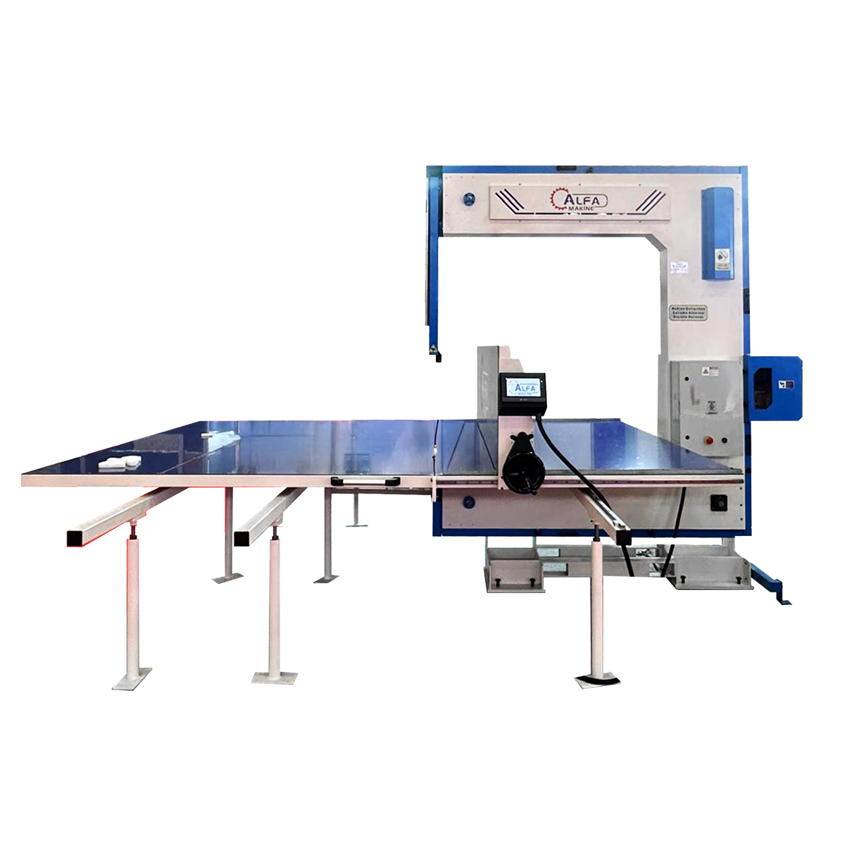 YARI OTOMATİK DİKEY SÜNGER KESİM MAKİNASI